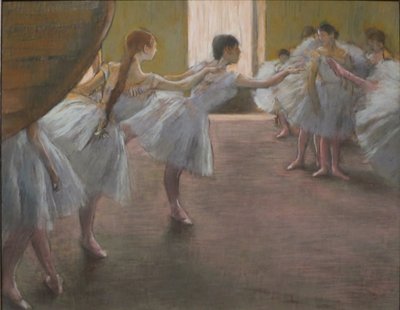 Ballettprobe von Edgar Degas